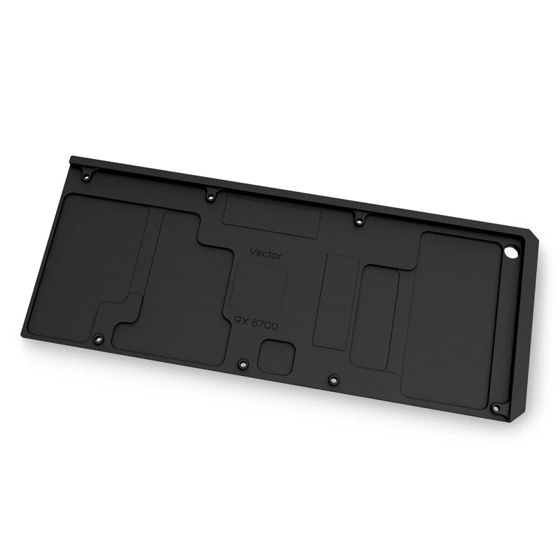 Backplate EK Water Blocks Quantum Vector RX 6700XT Black