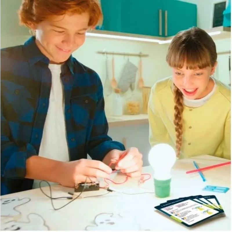 Educational Electronics Kit Liscianigiochi Set I'm A Genius Electricity (model 304-pl97524)