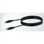 Audio cable SCHWAIGER 3.5 mm male–male, 3 m, black