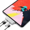 Satechi Aluminum USB-C Hub for iPad Pro Silver
