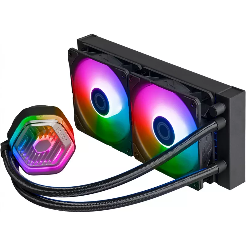 COOLER MASTER MasterLiquid MLX-D24M 240mm ARGB Liquid CPU Cooler
