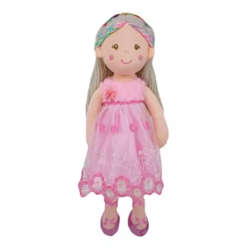 TULILO Kornelia rag doll 50 cm – soft fabric toy, 50 cm height