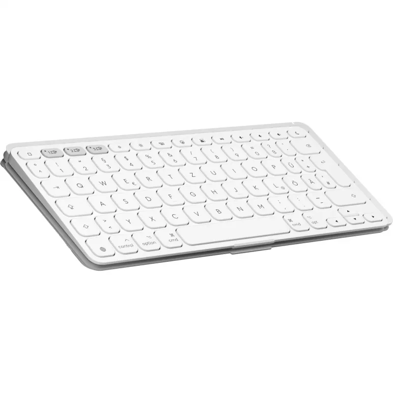 Logitech Keys-To-Go 2 Keyboard Universal Bluetooth QWERTZ German White