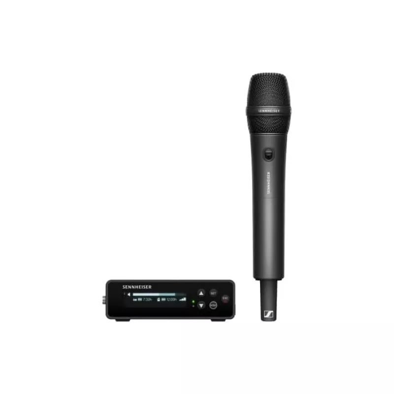Sennheiser EW-DP 835 SET (R4-9) - camera set with miniature transmitter with handheld microphone with MMD 835 capsule, 552-608 MHz