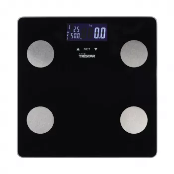 Personal Scale Tristar WG-2442 — digital bathroom scale, max 150 kg, 100 g accuracy, BMI, black