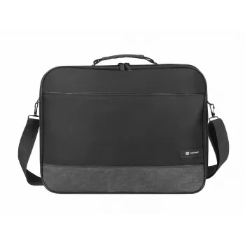 Messenger case NATEC Impala 2 for 43.9 cm (17.3 inch) laptops, polyester, grey, 50×445×315 mm