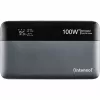 Power bank INTENSO 7350050 — 20000 mAh, 1× USB-A + 2× USB-C, 100 W total output, black/grey
