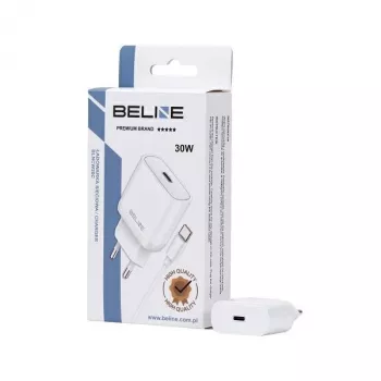 Charger 30W USB-C Beline Beli02177 white with USB-C cable