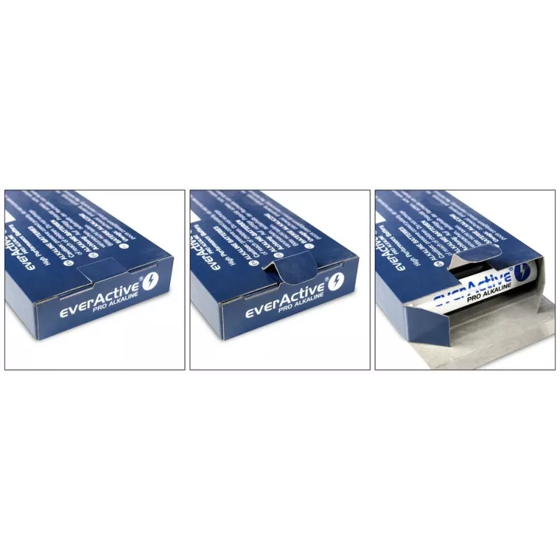 Single-use alkaline battery everActive LR0310PAK AAA 1.5V 1250mAh pack of 10