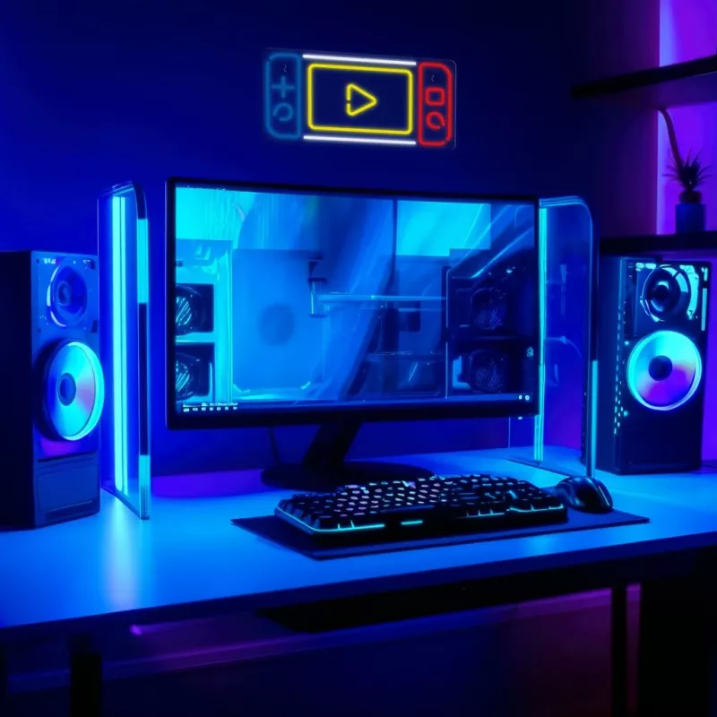Console Neon Lights MANTA SNL93MT Style Neon Lights
