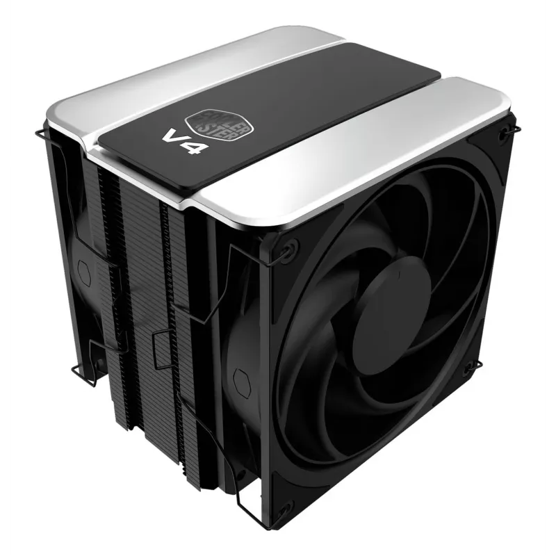 Processor air cooler Cooler Master V4 Alpha 3DHP, 120 mm fan, LGA1700/AM5 compatible, black
