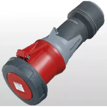 MENNEKES CEE Coupling 5x125A 14225 PowerTOP Xtra 6h 400V rubberised IP67 14225 (14225)