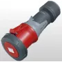 MENNEKES CEE Coupling 5x125A 14225 PowerTOP Xtra 6h 400V rubberised IP67 14225 (14225)