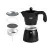 Espresso coffee maker Adler AD 4421 — 15 bar pump, black housing