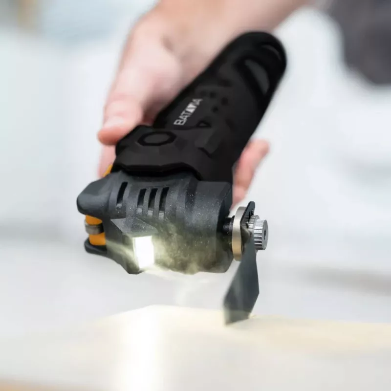 Batavia B.V. | 12V Cordless Anti-Vibration Multitool - Fixxpack 2.0 Set (incl. 2.0Ah battery and USB-C charging cable)