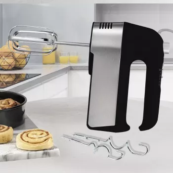 Hand mixer Maestro MR-504 Black — compact handheld mixer, model MR-504