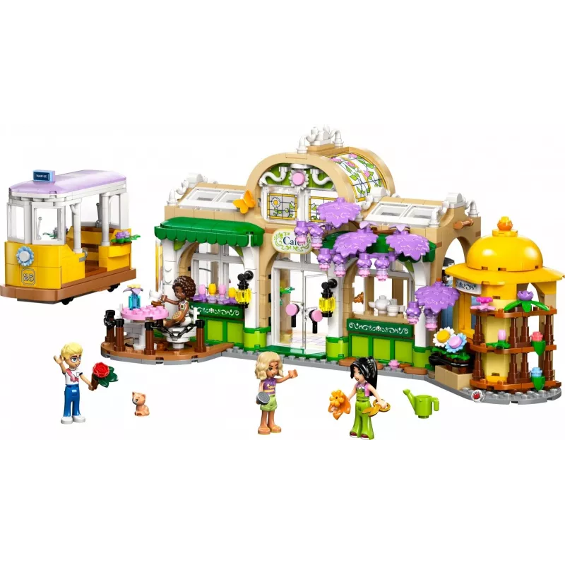 LEGO set LEGO FRIENDS 42671 Plant Café & Flower Shop playset with café and flower shop features