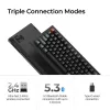 Mechanical Keyboard Keychron V1 Ultra 8K — 75% QWERTY, Bluetooth, Wired, RGB, Black