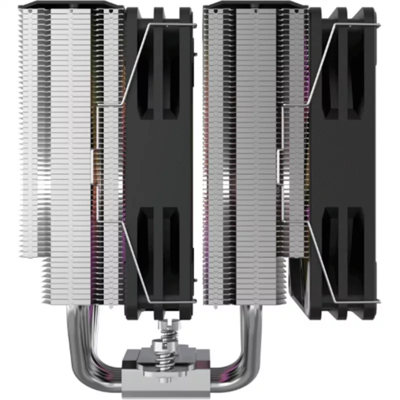 CPU cooler Silentware Titan RGB Dual-Tower with 6 heatpipes and 2×120mm PWM A-RGB fans