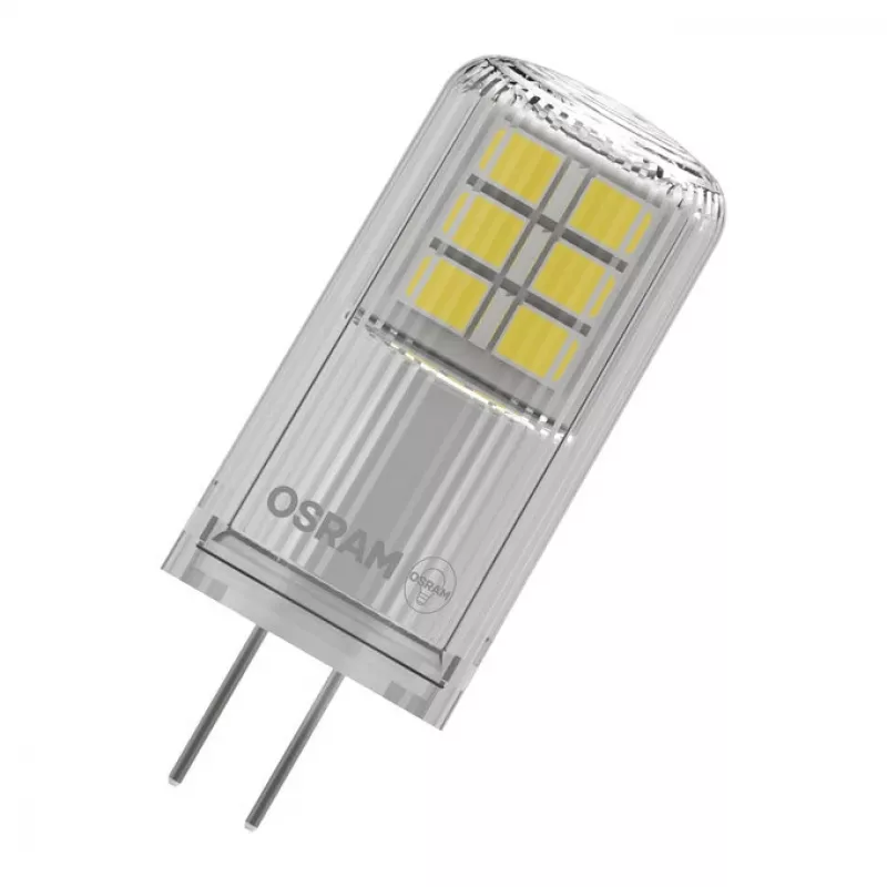Osram LED PIN 12V Clear 28 Non-dim G4 Bulb, 2.2 W, 2700 K Warm White