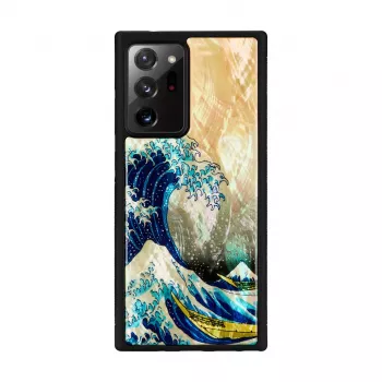 Protective phone case iKins for Samsung Galaxy Note 20 Ultra with great wave design