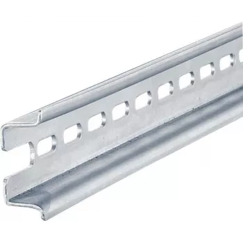 Rack rail Rittal 4933.000, steel, silver, depth 455 mm, pack of 6
