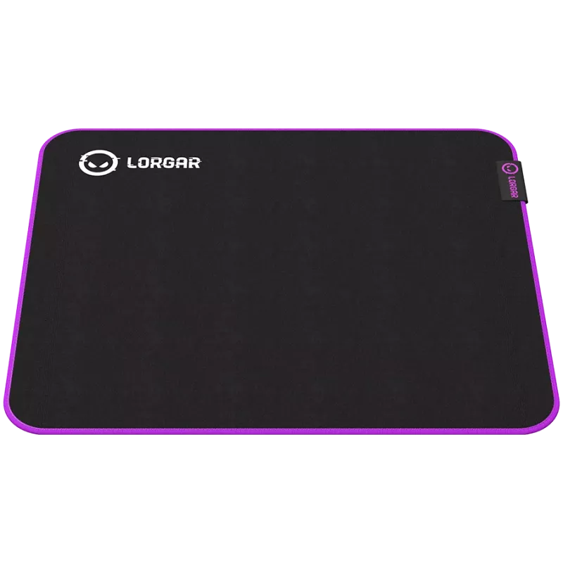 Gaming mouse pad Lorgar LRG-GMP313 Black Purple 360x300mm