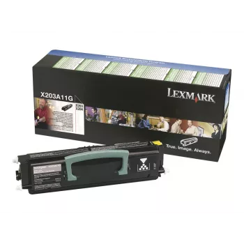 Lexmark Toner X203A11G - Black - Capacity: 2.500 Pages (X203A11G)