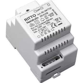 Power supply Ritto 1647701 24V 1.5A – DIN‑rail 24 V DC, 1.5 A output