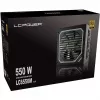 LC Power Super Silent Modular Series LC6550M V2,31 - Power Supply (Internal) - ATX12V 2,3 - EPS12V - 80 PLUS Gold - AC 110-240 V - 550 Watt - active PFC - Hammered Black (L
