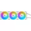 All-in-one liquid cooler THERMALTAKE MAGFloe 420 Ultra ARGB with 140 mm fans, 500–2000 RPM, white