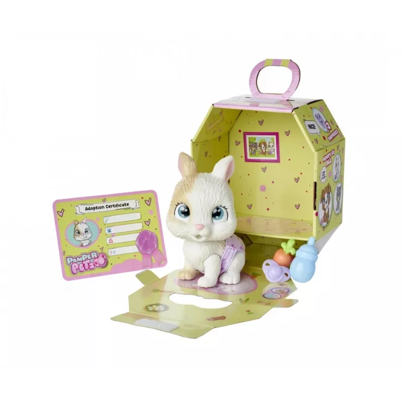 Plush toy SIMBA Pamper Petz Rabbit (Diaper Gang) model 105953052, soft stuffed animal