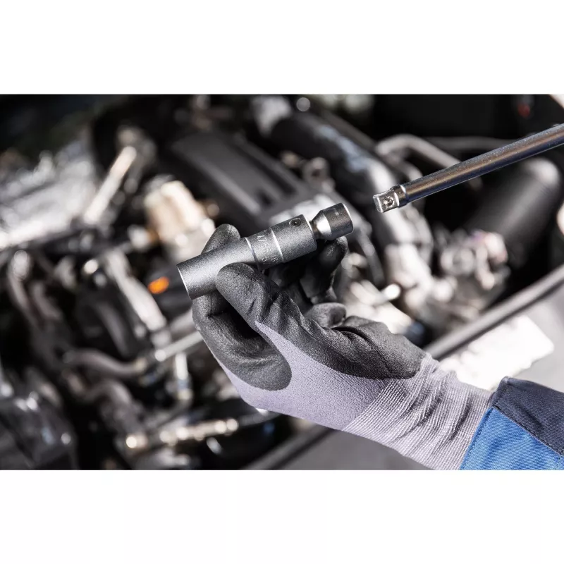 Hazet 4766-3 spark plug wrench, 14 mm, 3/8 inch drive