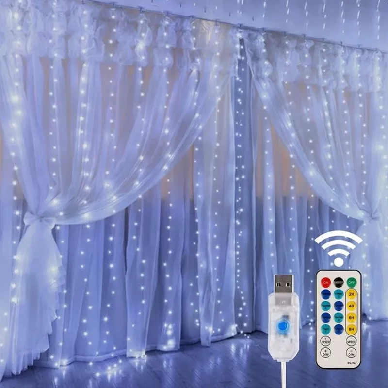 LED Curtain Extralink KURTYNA LED 3x3 with Remote (model EX.73172)