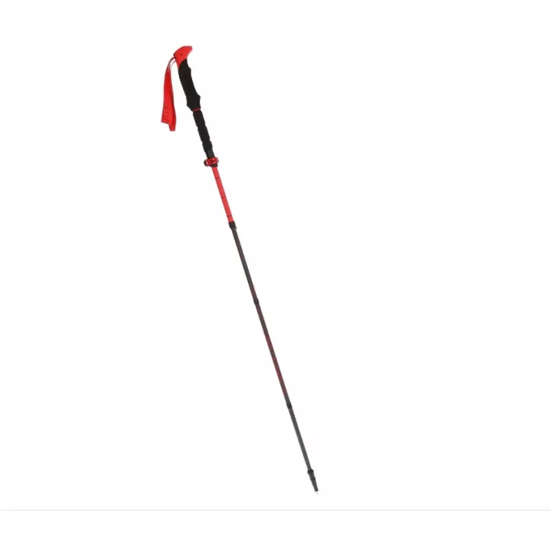 Nordic walking poles Viking SPIDER FS black/red UNI – adjustable trekking poles