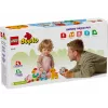 Construction toy LEGO DUPLO Animal Train 10412 — 19 pieces, for ages 1.5+, 170×60×430 mm