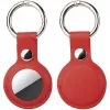 4smarts Set - Case for Airtag - Metal, polyurethane-Faux Leather