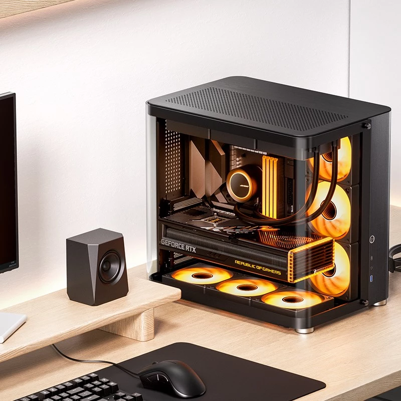 PC Case Jonsbo TK-2 2.0 Midi Tower Black