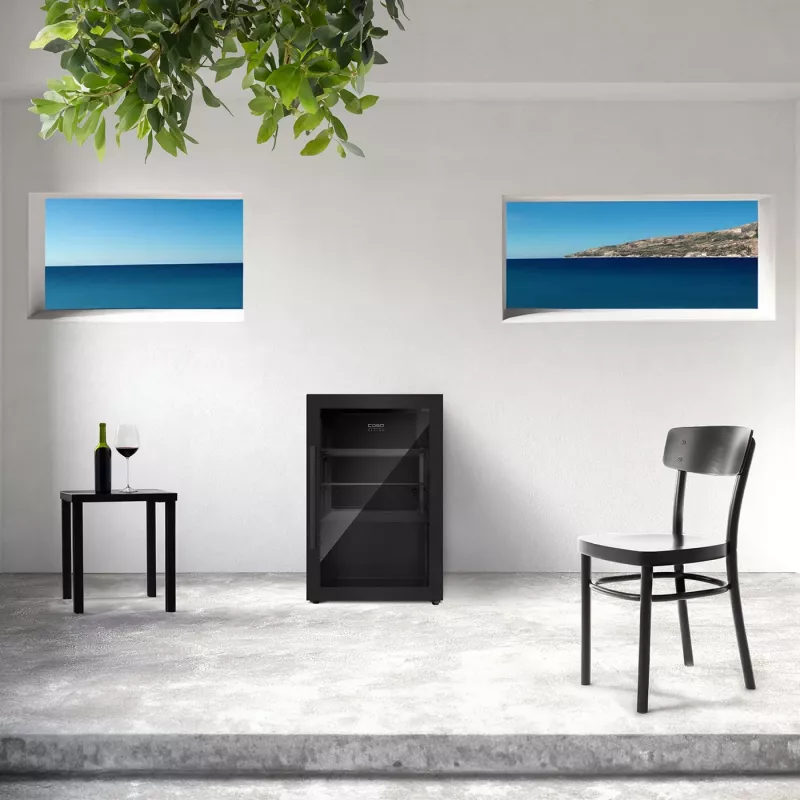 Caso | Barbecue Cooler | S-R | Energy efficiency class A | Free standing | Black