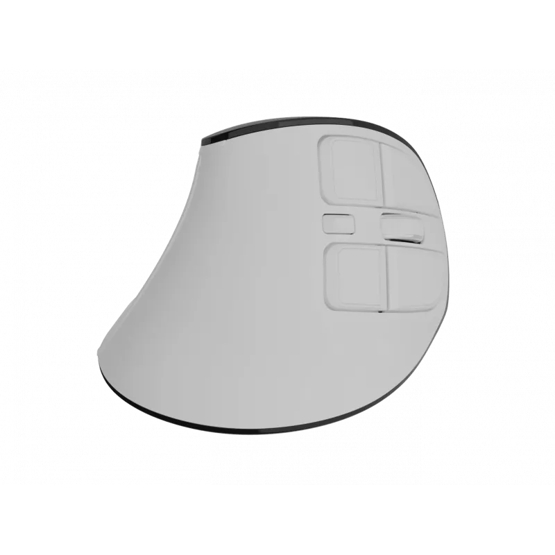 Wireless Vertical Mouse NATEC Euphoniе Pro Bluetooth 5.0, 4000 DPI, Programmable, Silent, White