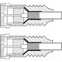 Goobay SAT Antenna Cable (class A, >85 dB), 2x Shielded, 3 m, White - F-Plug > F-Plug (fully Shielded) (66623)