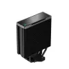 Air cooler DeepCool AK400 ZERO DARK PLUS — 120 mm FDB fan, 4 heat pipes 6 mm, for LGA 1700/AM4/AM5, height 155 mm, black