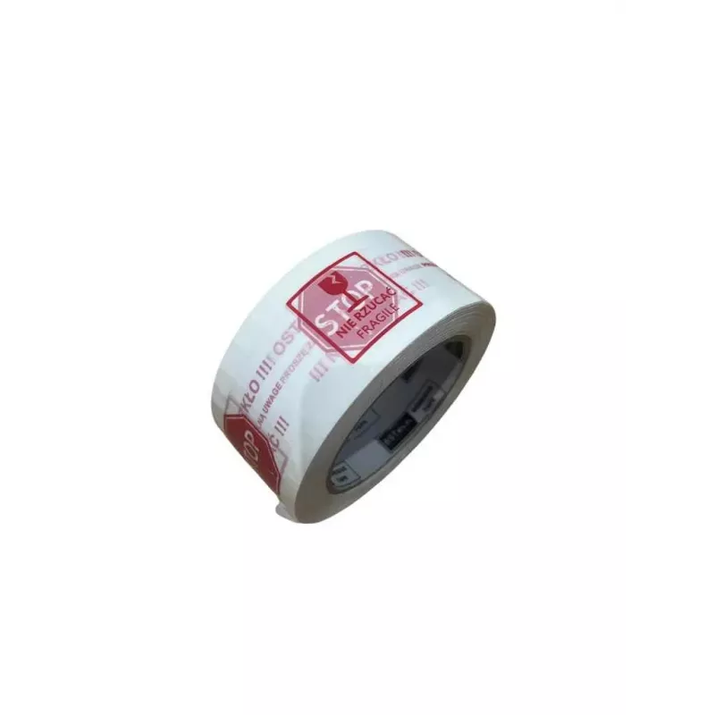 BSTech adhesive tape with print 48x100m Careful glass 6 pcs