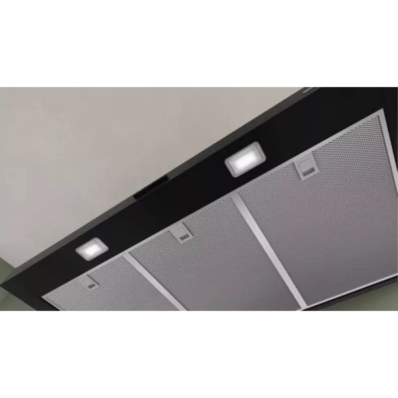 Bosch Serie 4 DWB95CC60 cooker hood Wall-mounted Black 594 m³/h
