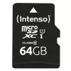 Intenso Performance - Flash Memory Card (microSDXC-an-SD-Adapter inbegriffen) - 64GB - UHS-I U1 / Class10 - microSDXC UHS-I (3424490)