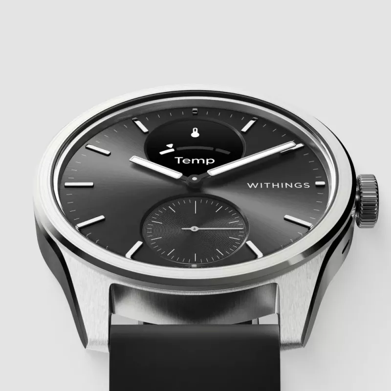 Hybrid Smartwatch Withings ScanWatch 2 Black