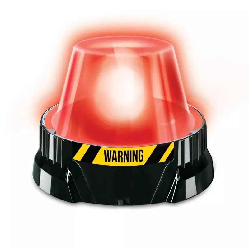 403444 KidzLabs-Flashing Emergency Light, Mixed Colours