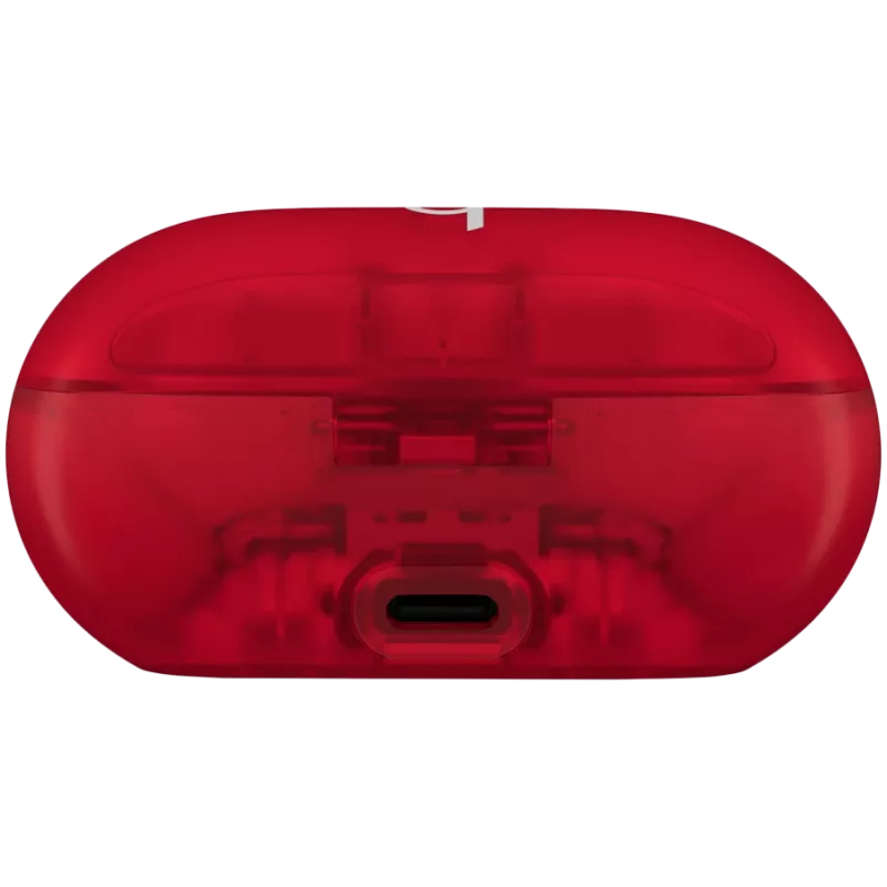 Beats Solo Buds - True Wireless Earbuds - Transparent Red,Model A3151 A3150 A3152