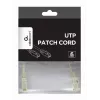 Patch cord cat.6 copper UTP 5m grey