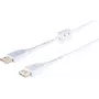 USB 2.0 Extension Cable ShiverPeaks 1.8 m — A Plug to A Socket, Ferrite, Gold-Plated Contacts